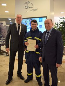 THW-Einsatzkräfte erhalten Bundesflutmedaille - Fluthilfe 2021 © Kreis Paderborn